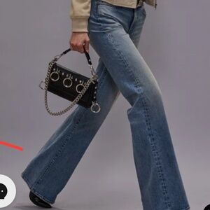 NWT R13 Women's Jeans Charlotte High Rise NWT MERIN BLUE Size 29 NEW W/ TAGS